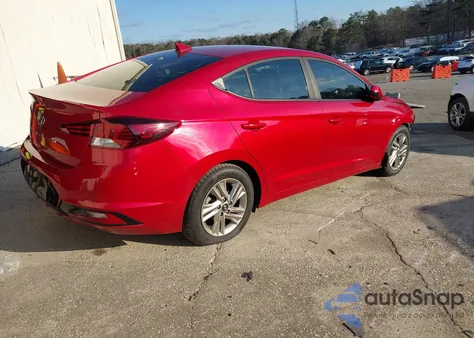 2019 Hyundai Elantra Sel z USA, uszkodzony, nr VIN 5NPD84LF9KH482331